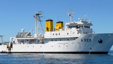 Imagem de Navio Almirante Gago Coutinho faz o levantamento hidrográfico e geofísico dos mares da Madeira