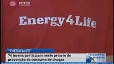 Projeto de prevenção do consumo de drogas “Energy4life” envolve 74 jovens institucionalizados (Vídeo)