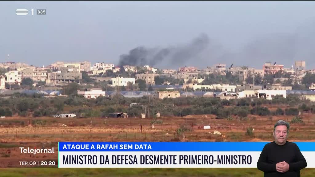 Ministro da Defesa de Israel desmente que haja data para ataque a Rafah