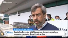 Imagem de Paralisação de uma hora dos trabalhadores da Vinci pelos direitos laborais (vídeo)