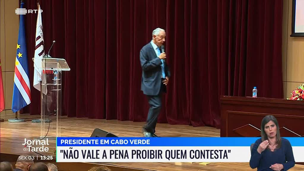 Presidente da República avisa que, no futuro, as democracias vão viver sempre em crise