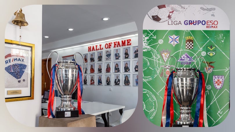 Imagem de Troféu exposto