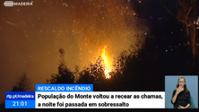 Imagem de Incêndio no Monte reavivou nos moradores a memória de outros fogos (Vídeo)