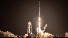 Imagem de Missão Crew-7 a caminho da Estação Espacial Internacional