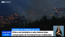 Imagem de Incêndio ativo no Terreiro da Luta (Vídeo)