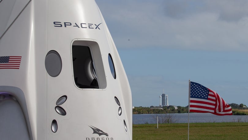 Imagem de Astronautas aterraram ao largo da Florida