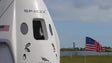 Astronautas aterraram ao largo da Florida
