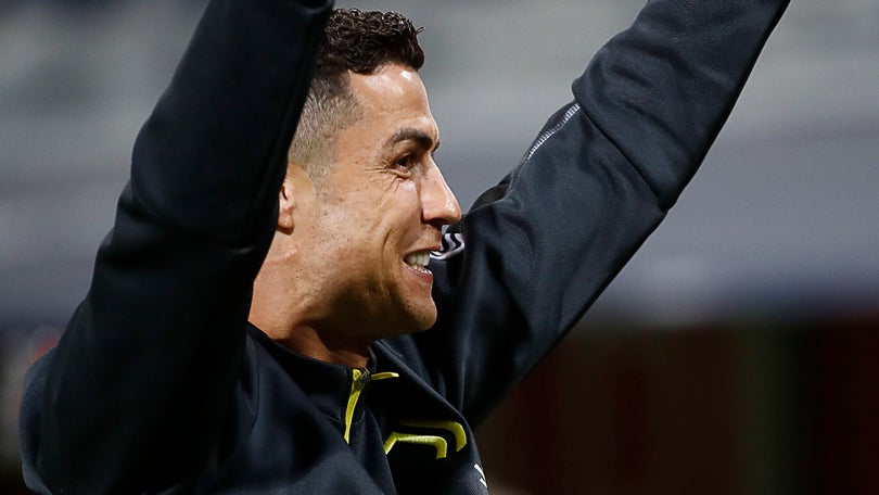 Ronaldo rei dos golos em Itália
