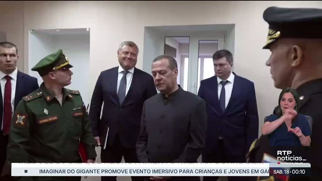 Guerra na Ucrânia. Medvedev diz que recrutamento militar corre bem