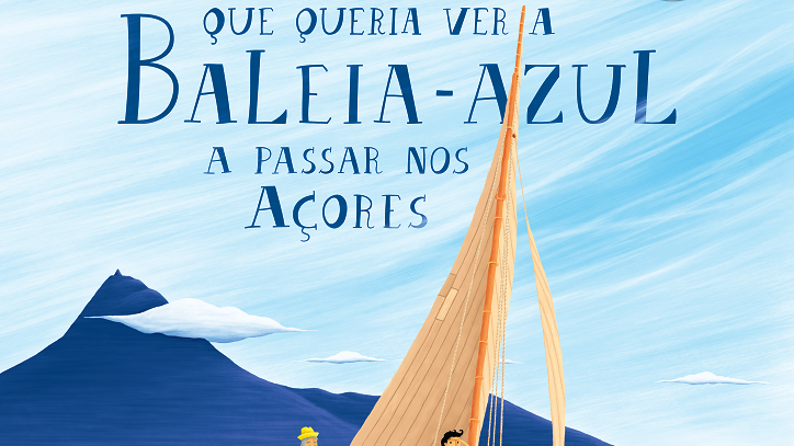Imagem de “O MENINO que queria ver a BALEIA-AZUL a passar nos AÇORES” (Winner of AnimaPIX 2021 award) Isabel Mateus, illustration by Filipe Gomes, Néveda Ent., MiratecArts, 2022