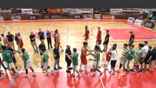 Imagem de Lusitânia estreia-se a vencer no basquetebol nacional (Vídeo)