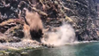 Imagens impressionantes do desmonte da escarpa do Calhau da Lapa (vídeo)