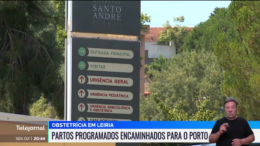 Maternidade do Hospital de Leiria fechada por mais tempo