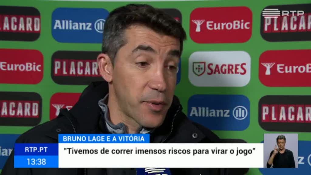 Taça De Portugal. Bruno Lage Diz Que Vitória Foi O Mais Importante