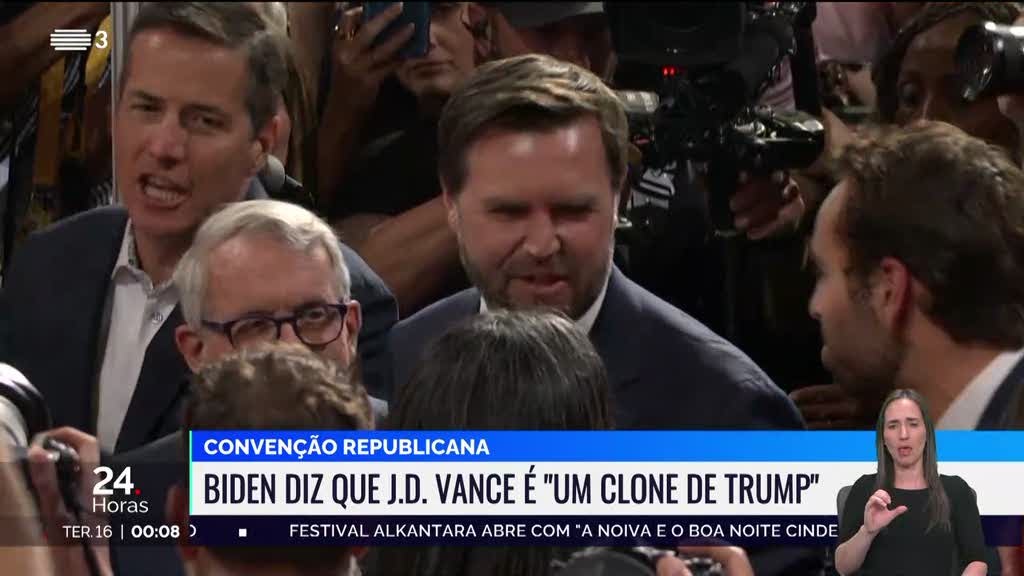 Donald Trump escolheu J.D. Vance para vice-presidente