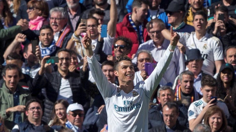 Imagem de Real `empata` Atlético, com mais um de Ronaldo, e `Barça` fica mais primeiro