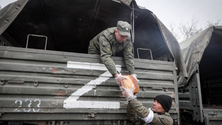Imagem de Rússia diz que outros 134 militares ucranianos se renderam em Mariupol