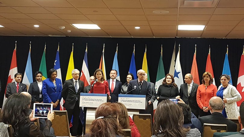 Imagem de Ministros de 14 países acusam Caracas de contradizer princípios democráticos ao convocar eleições presidenciais antecipadas