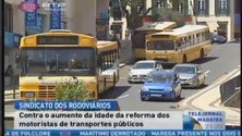 Aumento da idade máxima para condução de autocarros (Vídeo)