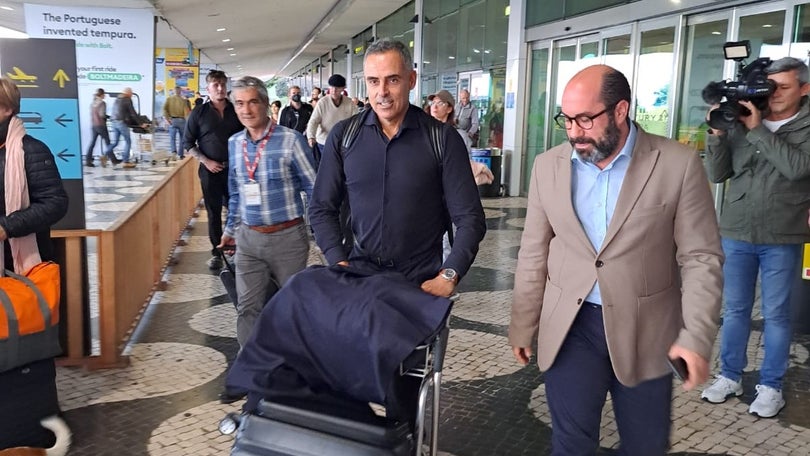 Imagem de Marítimo: José Gomes já chegou à Madeira