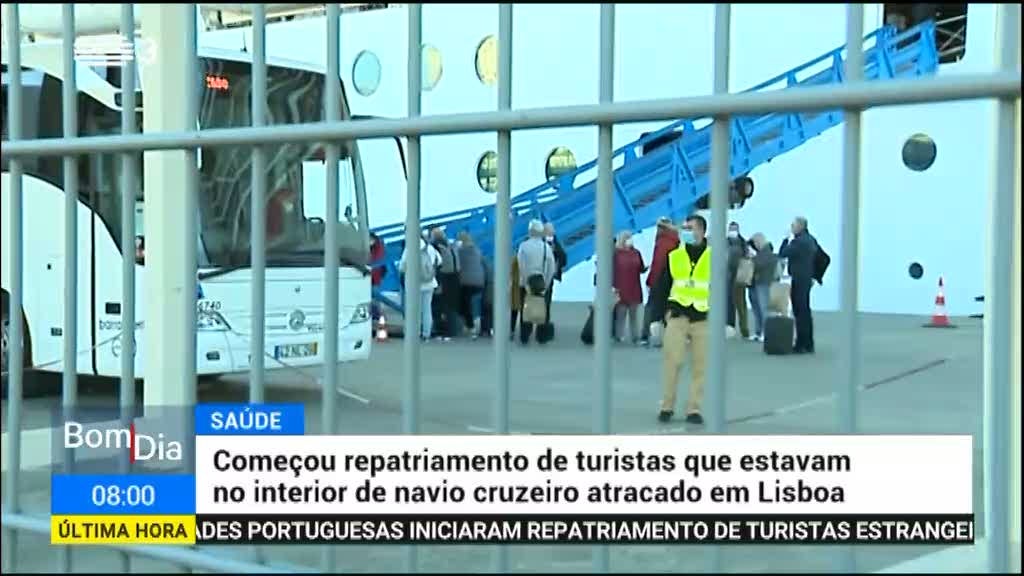 Covid-19. Já teve início operação de repatriamento dos passageiros do ...