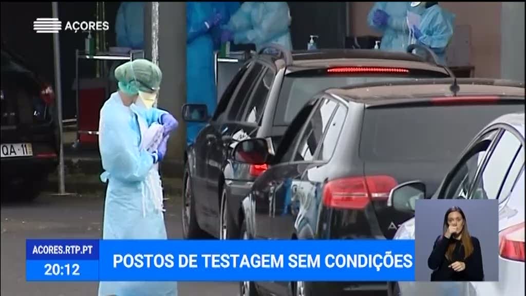 Ordem dos enfermeiros reclama da falta de condições nos postos de testagem (Vídeo)