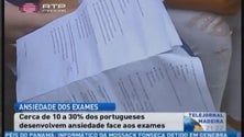 Imagem de Cerca de 10 a 30% dos alunos portugueses desenvolvem ansiedade face os exames (Vídeo)