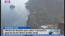 Imagem de Câmara de Santana procura origem das descargas que poluem a ribeira de São Jorge (Vídeo)