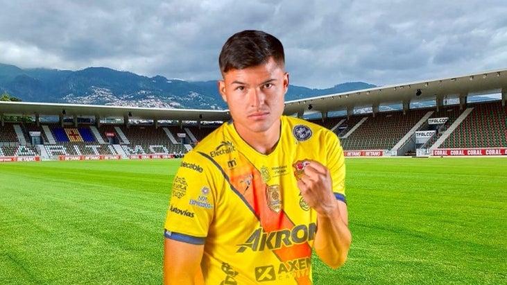 Imagem de Jesús Ramirez a caminho do Marítimo