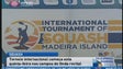 Trinta atletas participam num torneio internacional de squash, na Região (Vídeo)