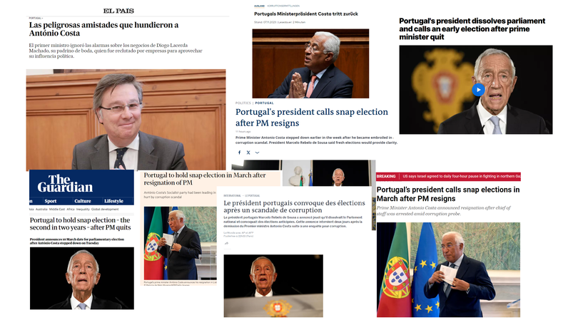 Imagem de Situação política em Portugal acompanhada pela imprensa europeia