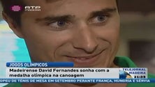 Imagem de David Fernandes sonha com a medalha olímpica na canoagem em k4