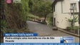 Pedra atinge moradia em São Vicente (Vídeo)