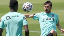 Imagem de Bernardo Silva falha treino da seleção (vídeo)