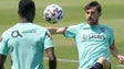 Imagem de Bernardo Silva falha treino da seleção (vídeo)