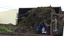 Chuva cortou estradas na Terceira (Vídeo)