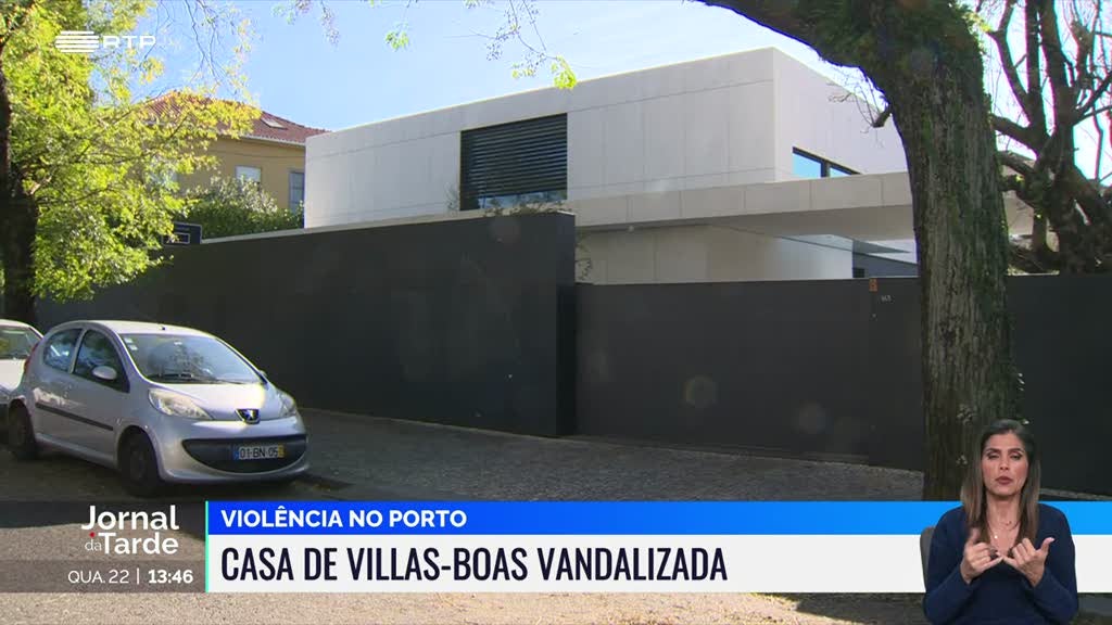 Casa De André Villas-Boas Vandalizada E Segurança Do Condomínio Agredido