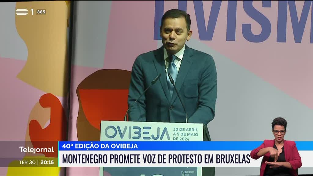 Montenegro acusa política agrícola europeia de "masoquismo"