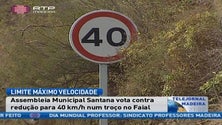 Assembleia Municipal de Santana vota contra redução de velocidade no Faial