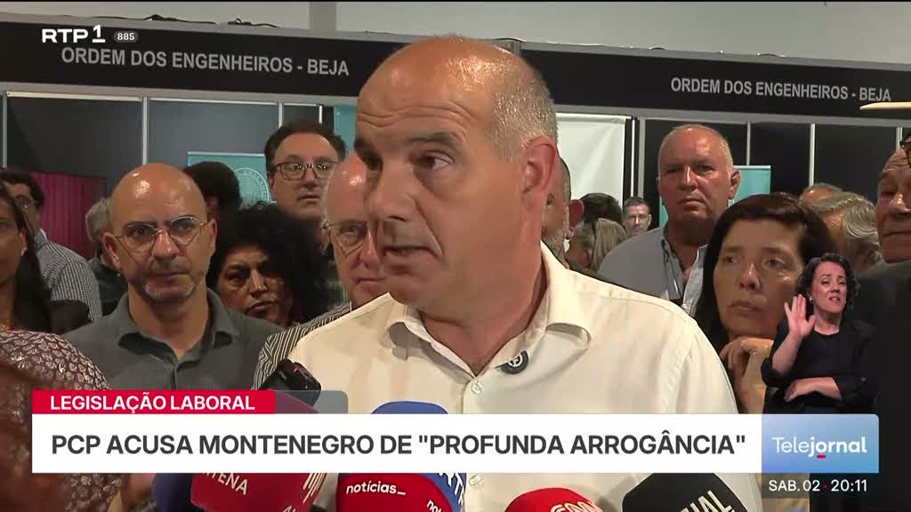 PCP avisa governo que reforma laboral vai 