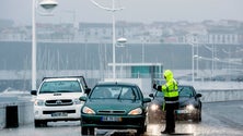 Imagem de Mau tempo provoca inundações em Ponta Delgada