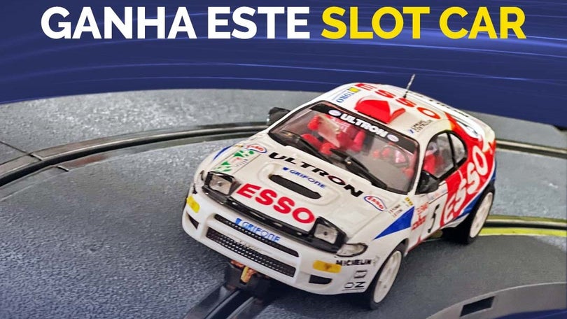 Faz a volta mais rápida na pista de slot e ajuda quem mais precisa