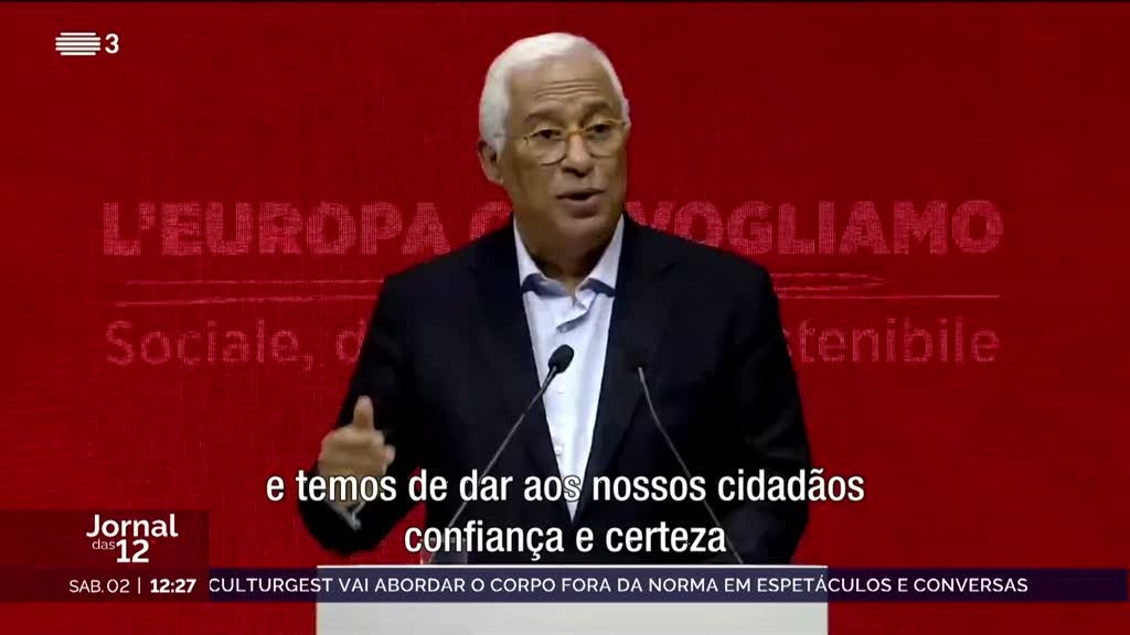 Socialistas europeus. António Costa alerta que a Europa está "debaixo de fogo populista"