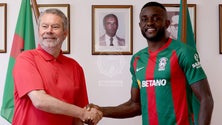 Imagem de Joel Tagueu prolonga vínculo contratual com o Marítimo