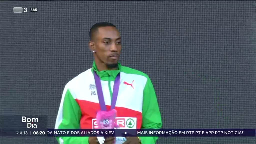 Triplo salto. Pichardo contestou a marca do vencedor