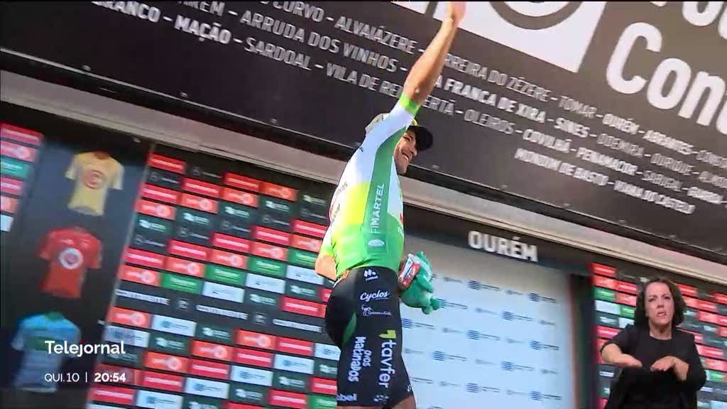 Leangel Linarez. Ciclista venezuelano agradece à família