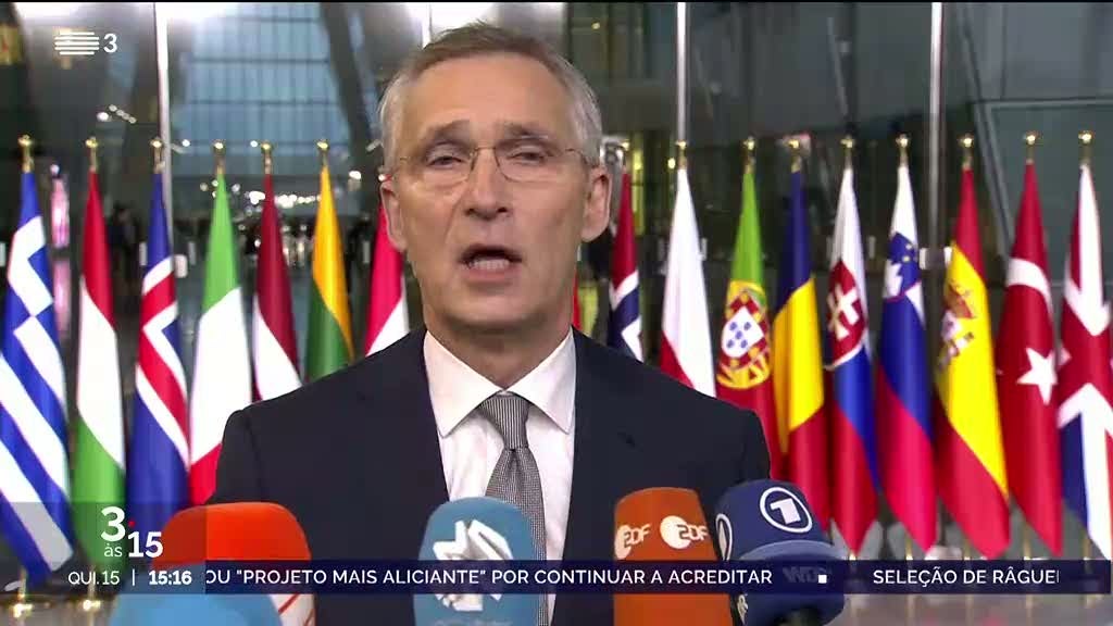 Reunião NATO. Ministros da Defesa reafirmam apoio à Ucrânia