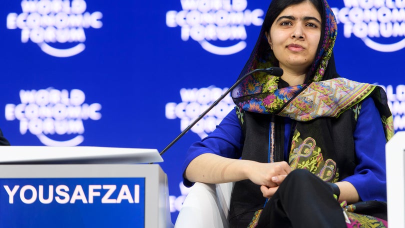Imagem de Malala apela às mulheres que mudem o mundo