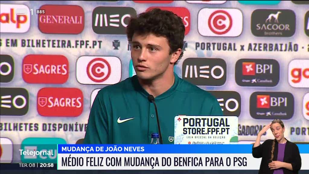 João Neves dá "sempre o melhor" e diz não ter lugar "reservado" na seleção