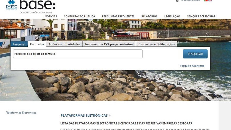 Imagem de Concorrência com acesso permanente aos dados da contratação pública a partir de janeiro